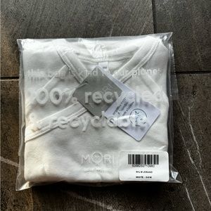 NWT Baby Mori 3-6 mo Kimono Onesie